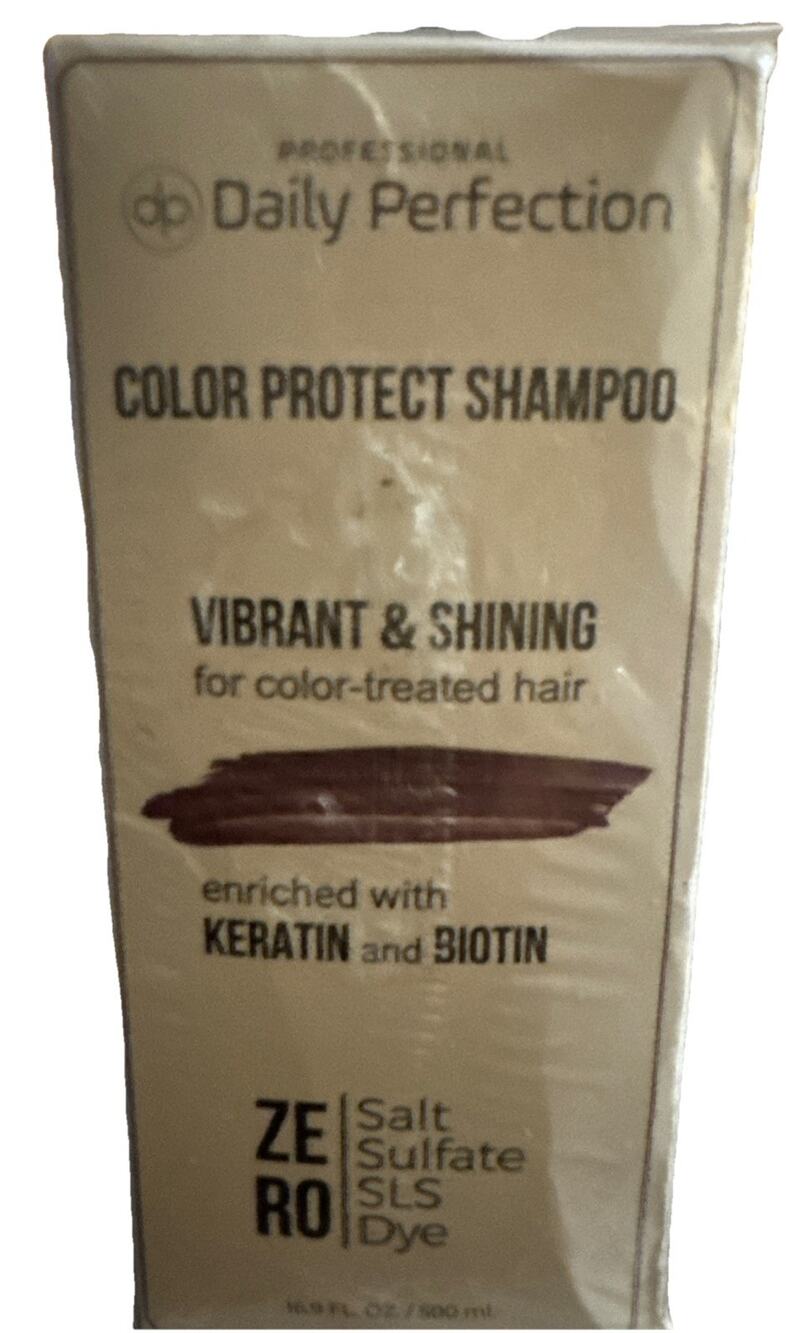 Daily Perfection Color Protect Shampoo w/ Biotin & Keratin - 16.9 oz. Sealed